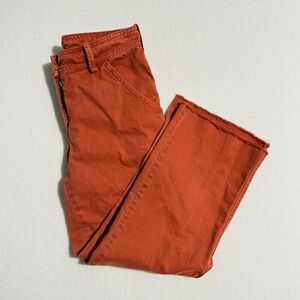 Free People Rust Straight Leg Jeans Size 0